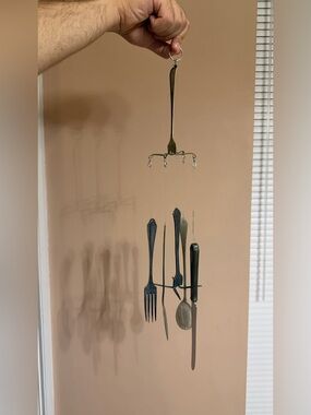 Vintage Silverware Wind Chimes